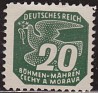 Germany 1940 Fauna 20 H Verde Scott P17